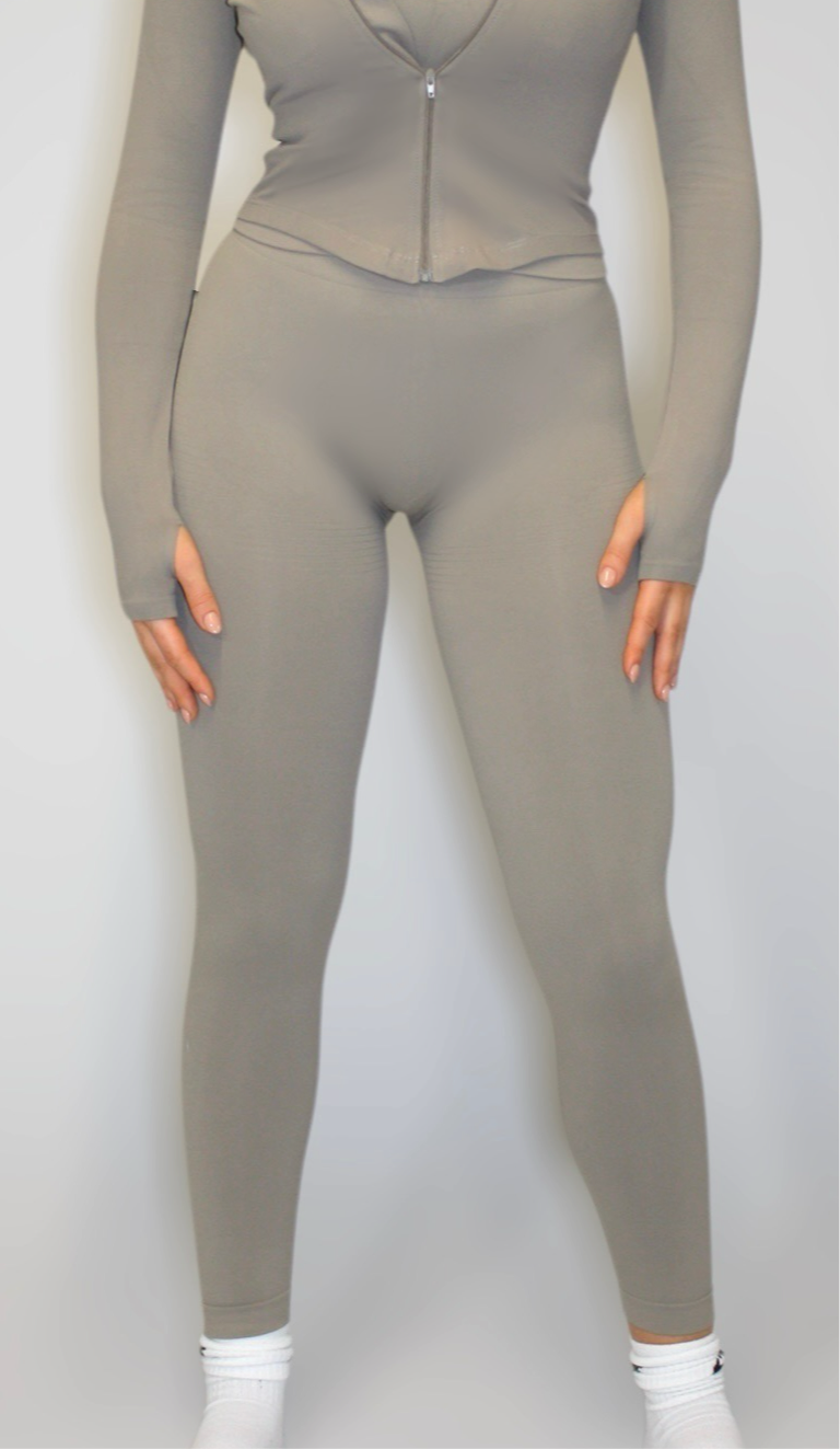 Sport legging taupe