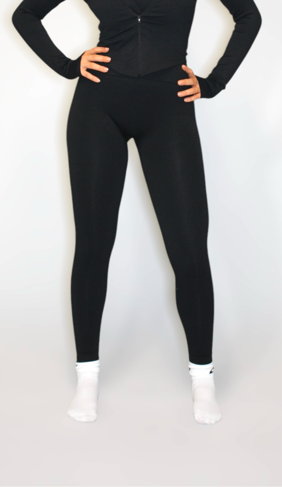 Sport legging zwart
