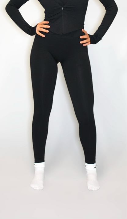 Sport legging zwart
