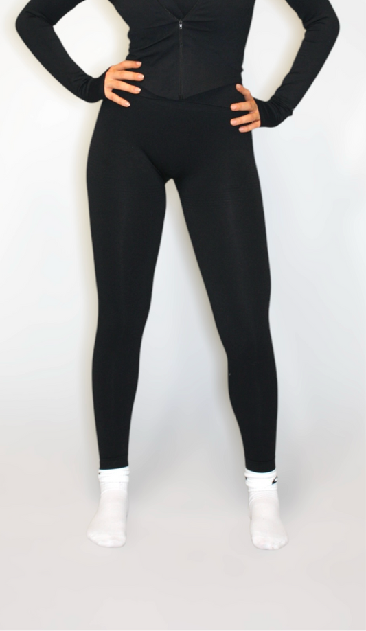Sport legging zwart