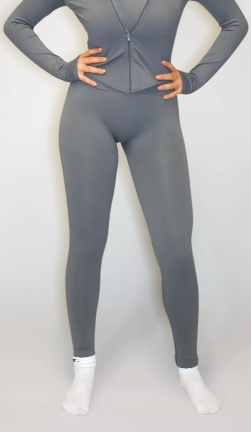 Sport legging grijs