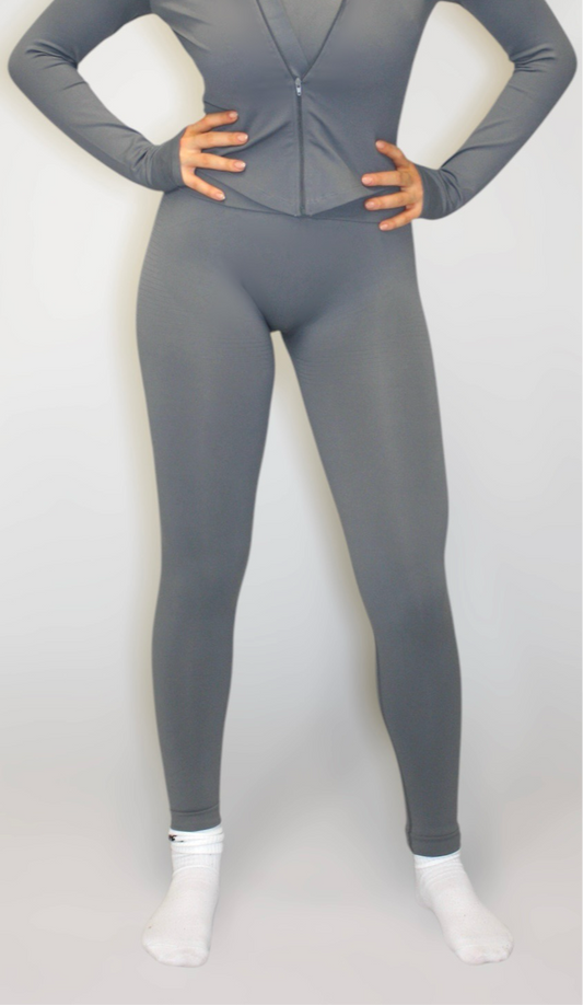 Sport legging grijs