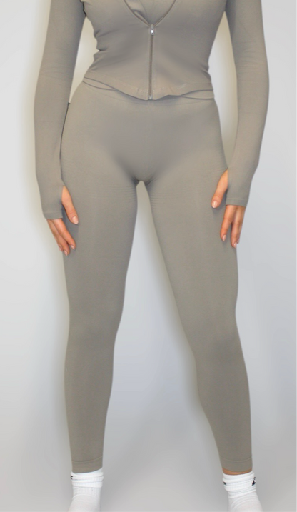 Sport legging taupe