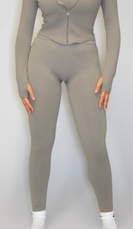 Sport legging taupe