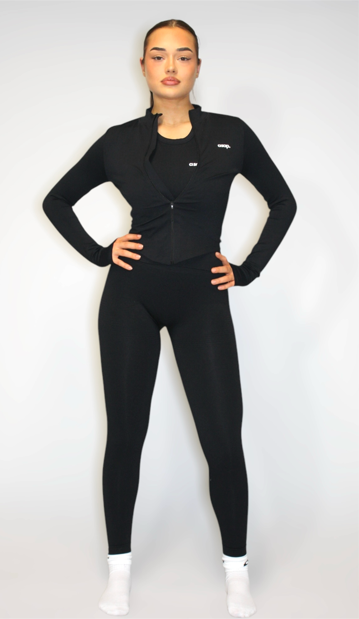 ASAP sport set zwart